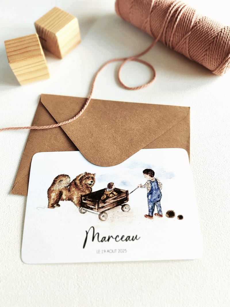 FORFAIT N°1 : "Le Faire part à personnaliser " 