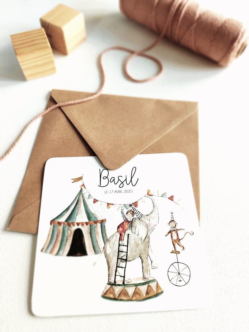 FORFAIT N°2 : "Le Faire part sur mesure " 