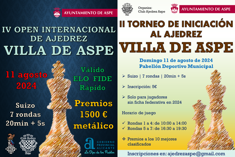 IV Open Internacional de Ajedrez Villa de Aspe