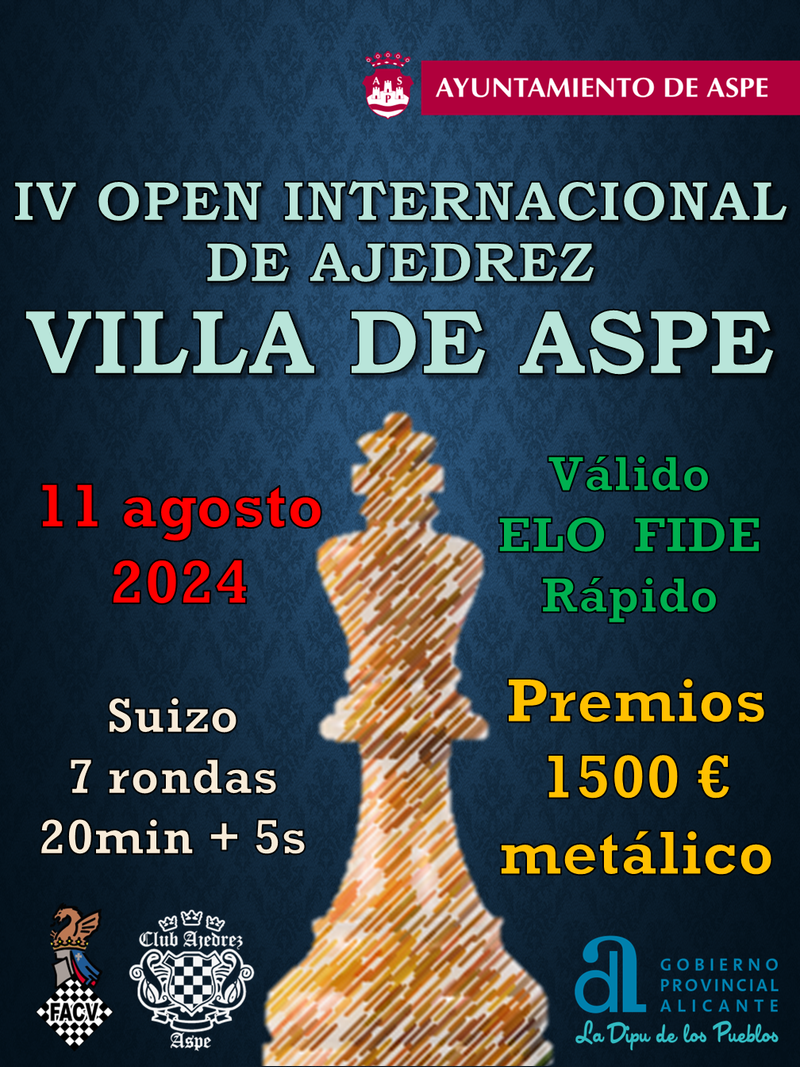 IV Open Internacional de Ajedrez Villa de Aspe