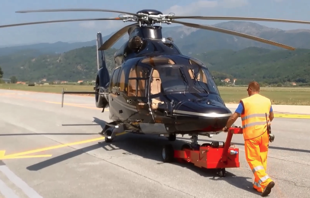 Movimiento de aviones y helicópteros.