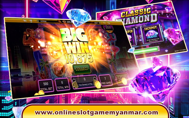 CLASSIC DIAMOND SLOT MACHINE OVERVIEW ဂိမ်းအကြောင်းအရာ