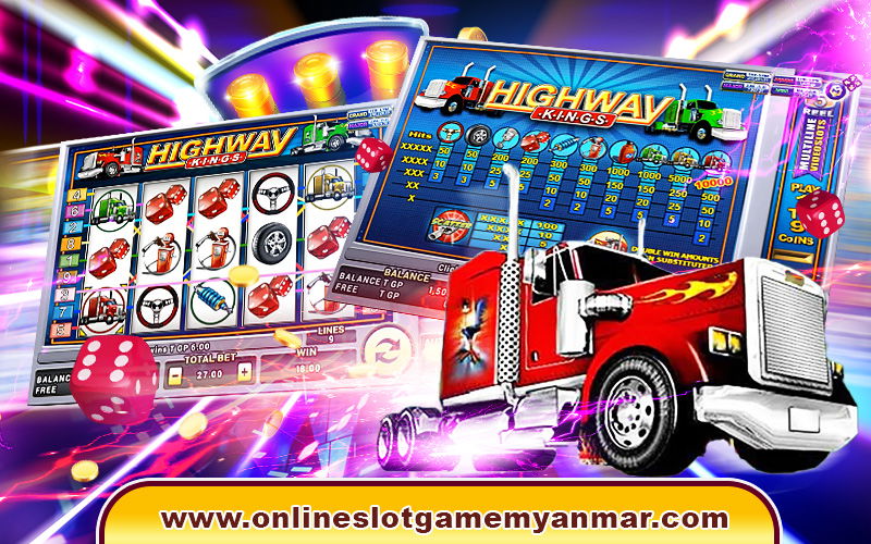 online slot game myanmar, top online slot game, online slot Myanmar, live22, live22 myanmar, Highway Kings