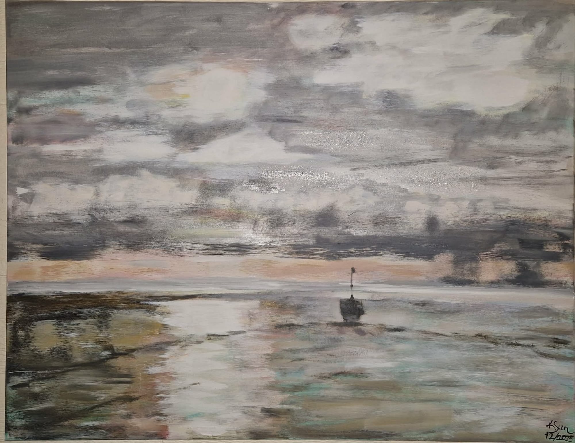 På vei ut    kr 2000,-