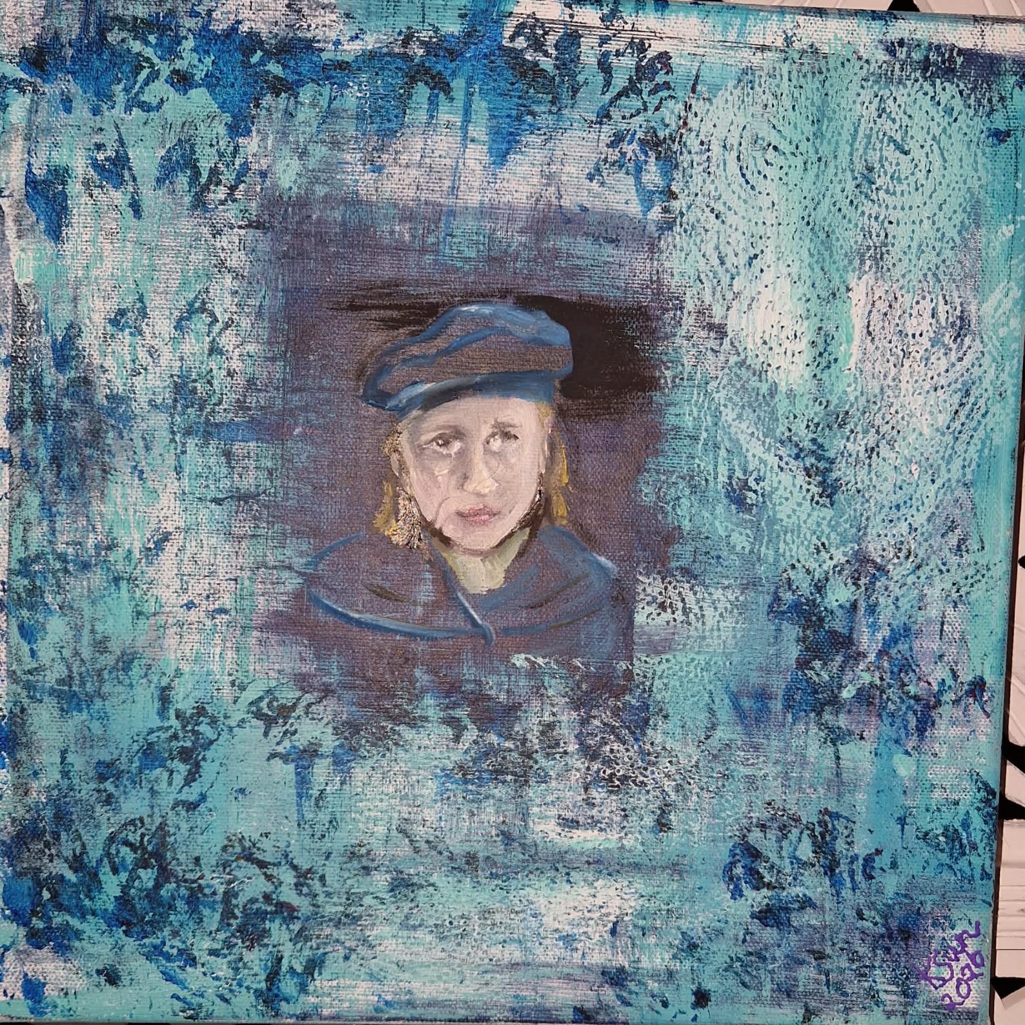 Mary ser på duene   kr 1200,-