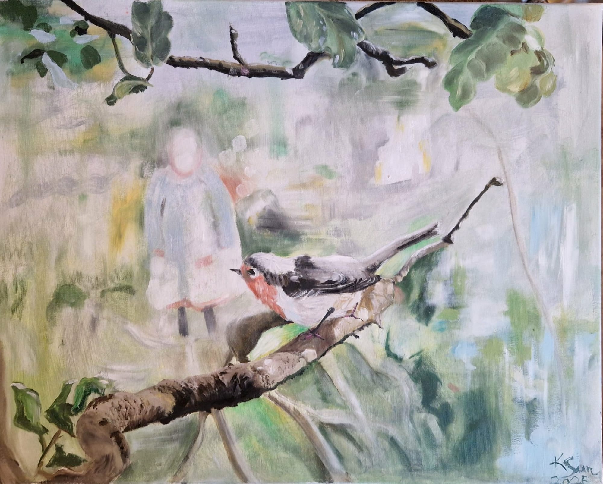 Rødstrupen      k r 3000,-