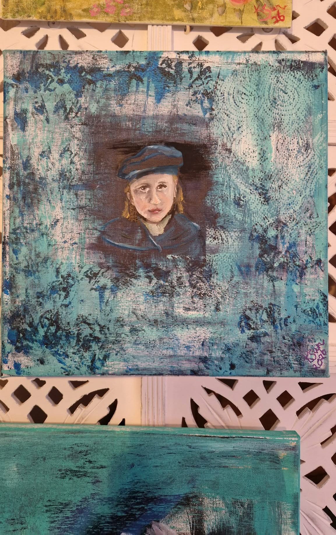 Mary ser på duene   kr 1200,-