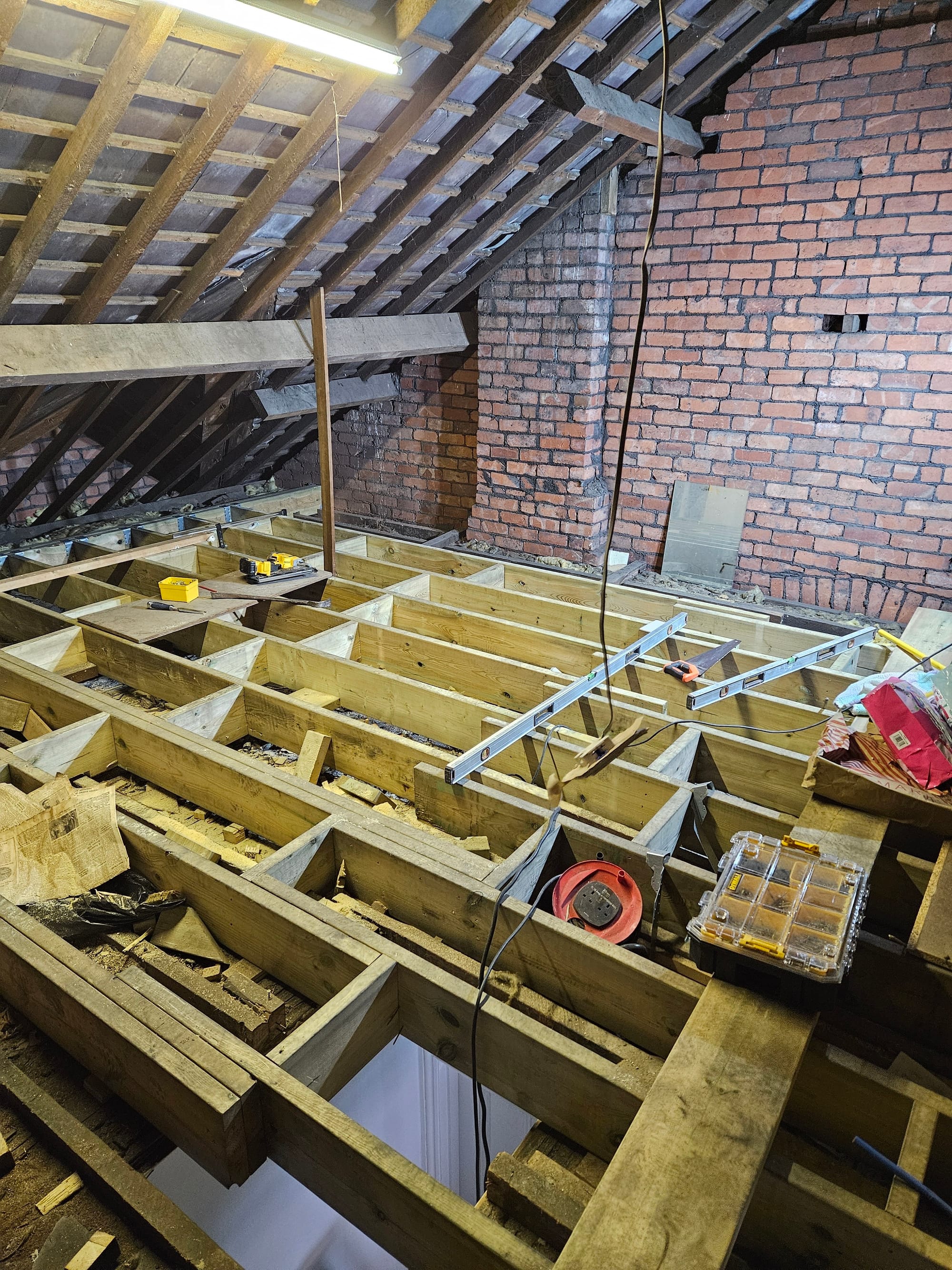Floor joists - loft conversion