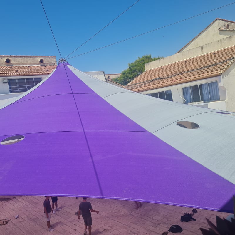 אנו נתאים את הצללה לפי תוואי השטח וייעודו