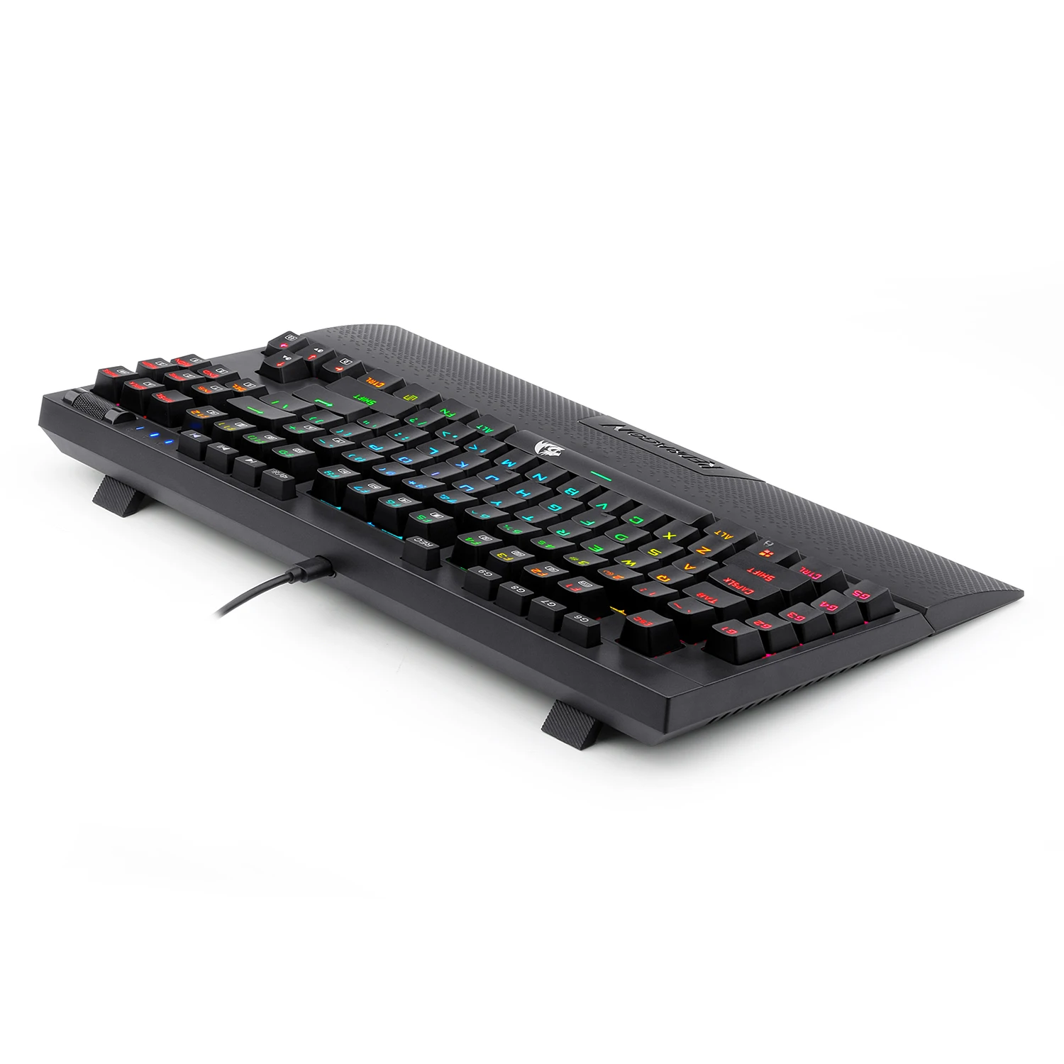 Popular Redragon K588 RGB 102 Keys Wrist Rest Mechanical Gaming Keyboard For Gamer