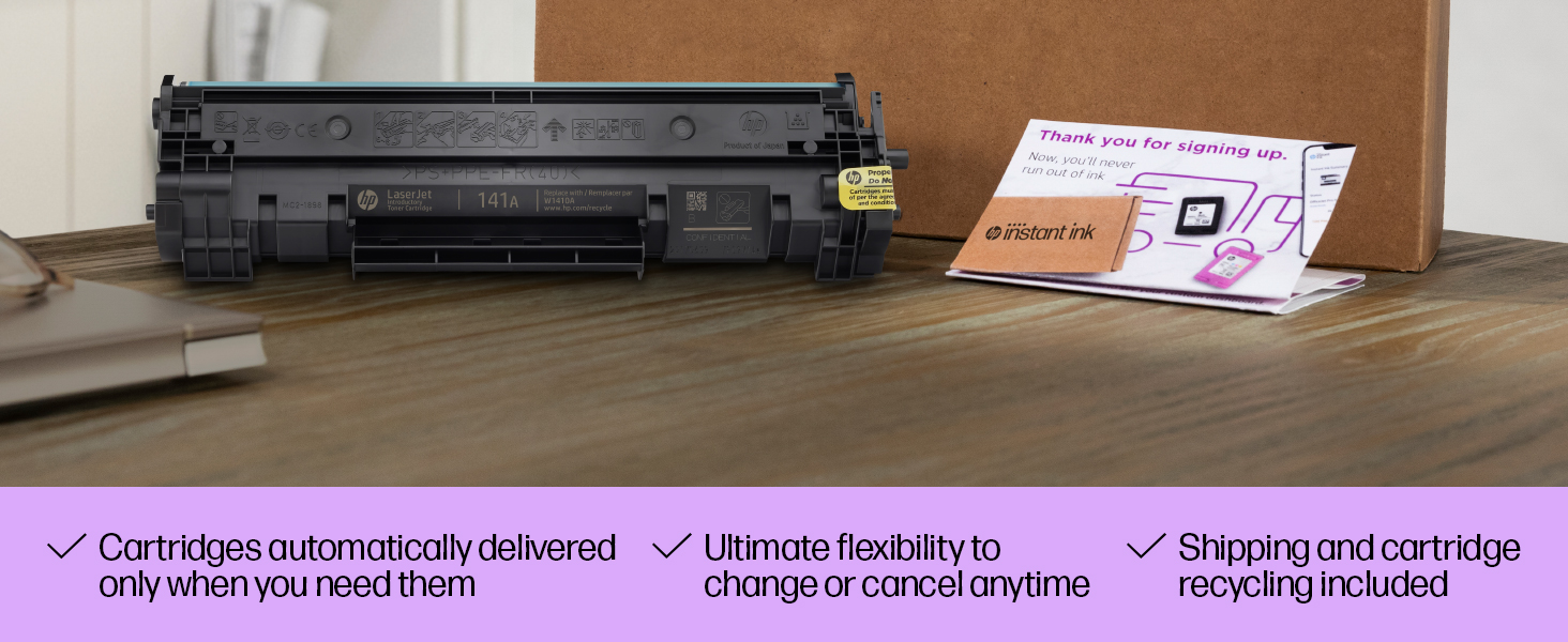 hp instant ink for lasers save on toner never run out
