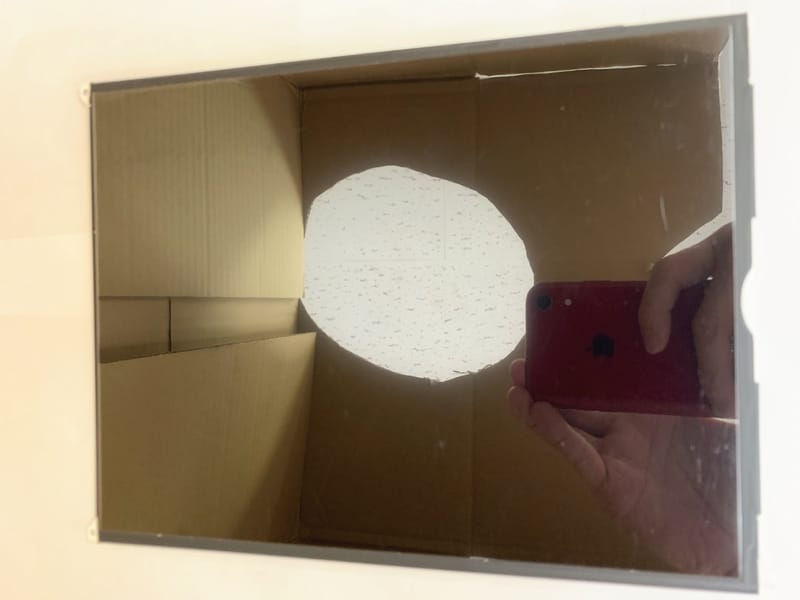 ガラス液晶交換