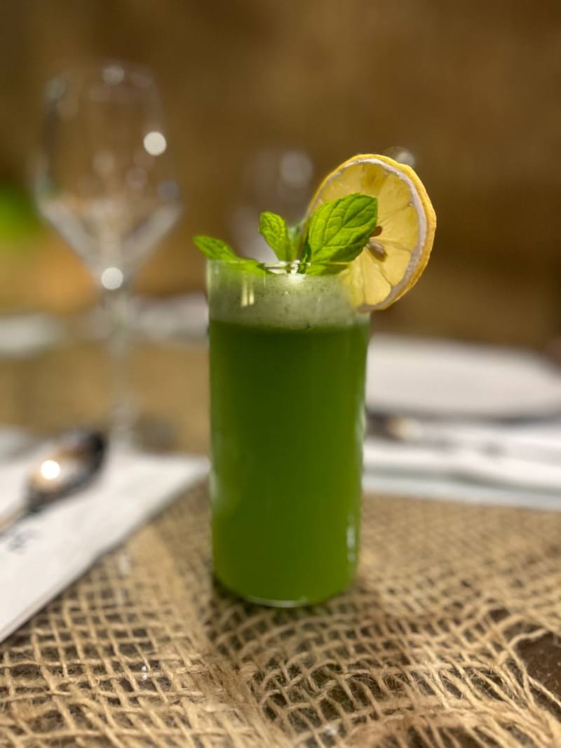 lemon mint juice