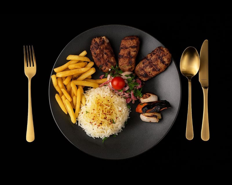 kabab with cheese كباب لحم بالجبنة