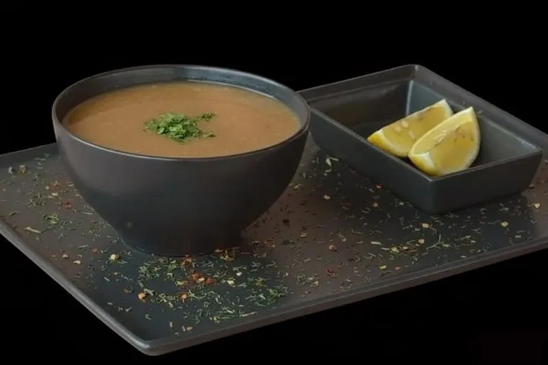 شوربة شوفان باللحم