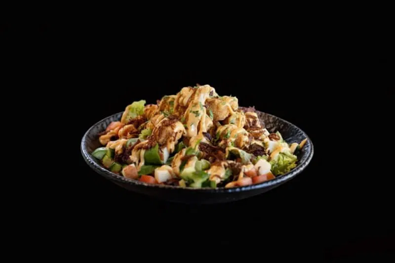 سلطة دجاج بالعسل