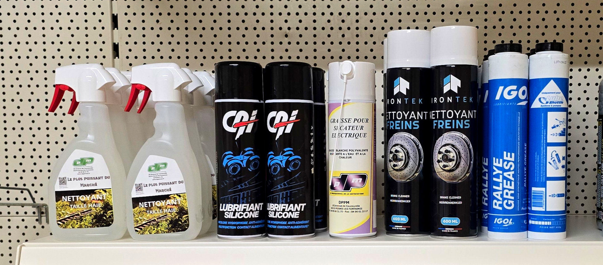 DIFFERENTES GRAISSES