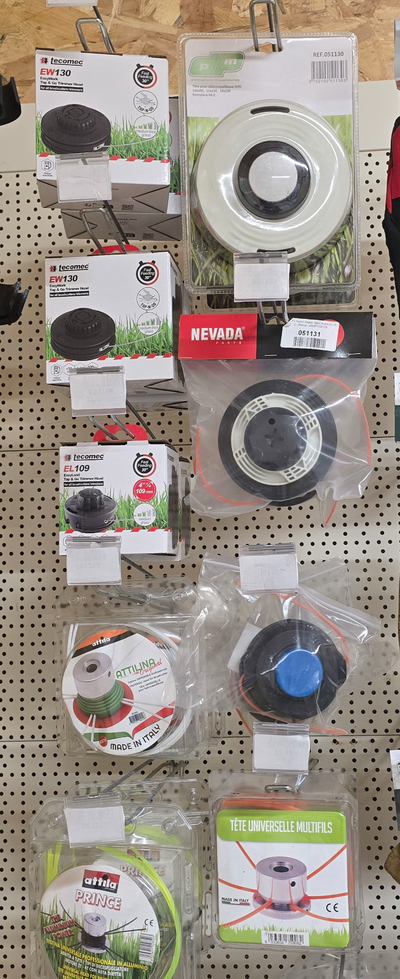 TÊTES DE DEBROUSSAILLEUSES