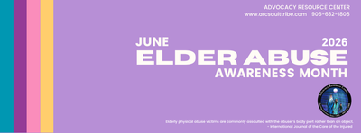 June is Elder Abuse Awareness Month