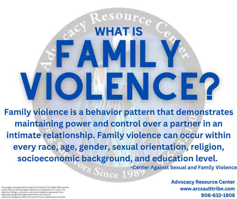 March is Family Violence Awareness Month