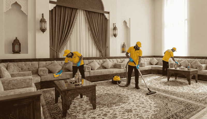 تنظيف المجالس والكنب