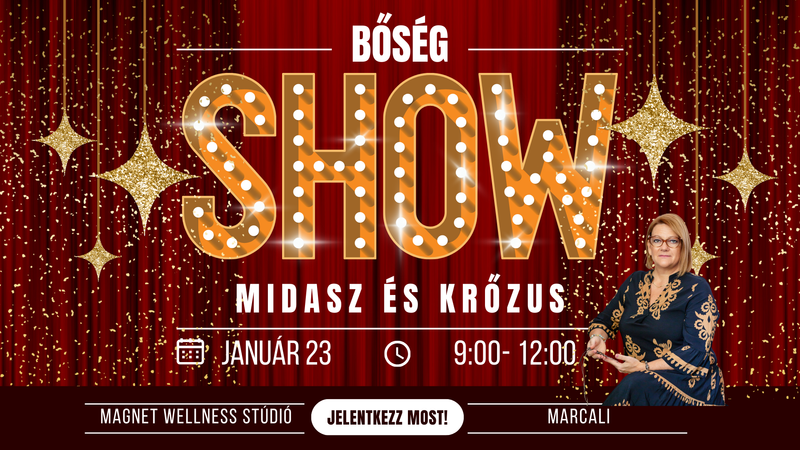 Midasz és Krőzus Bősége teskezelés tanfolyam