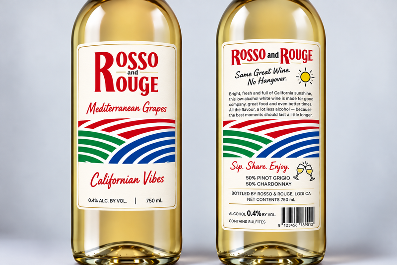 ROSSO & ROUGE NON-ALCOHOLIC WINES