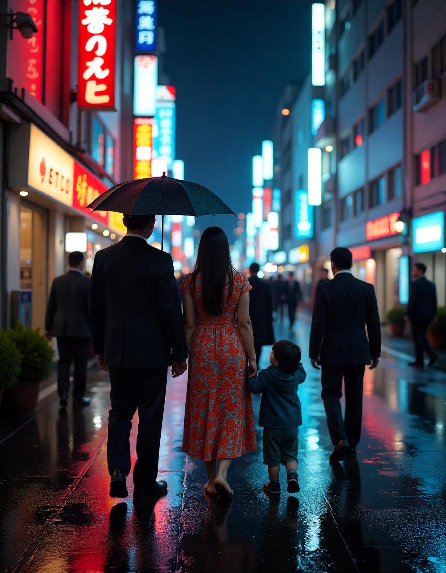 Livet ler: Himlen är på jorden - Johnny i ett holografiskt Tokyo