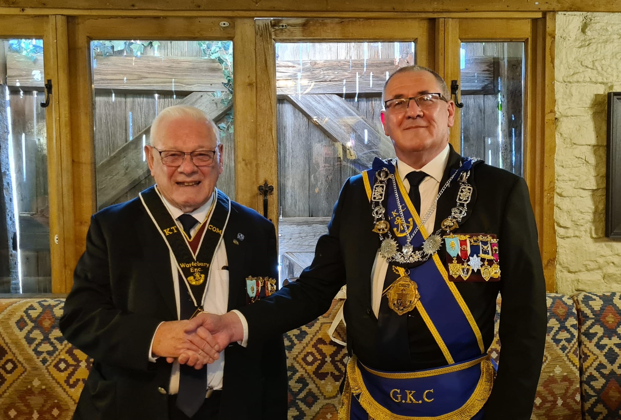 AKC Robin Todd Om with SKC Neville Dart GKC