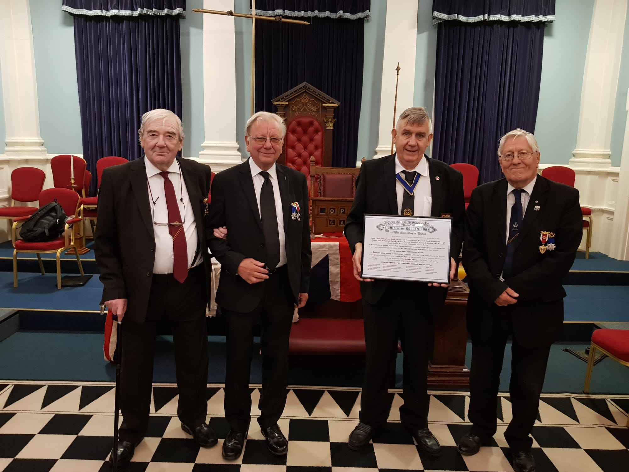 Founders of 151 Sutton Enc.  9 Sep 2022