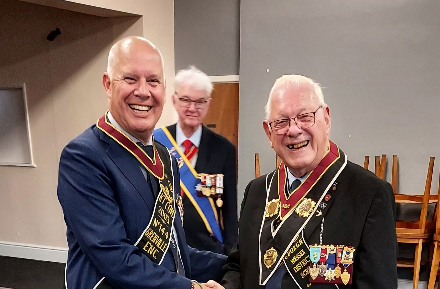 AKCs Adrian and Robin Todd OM - Father and Son.