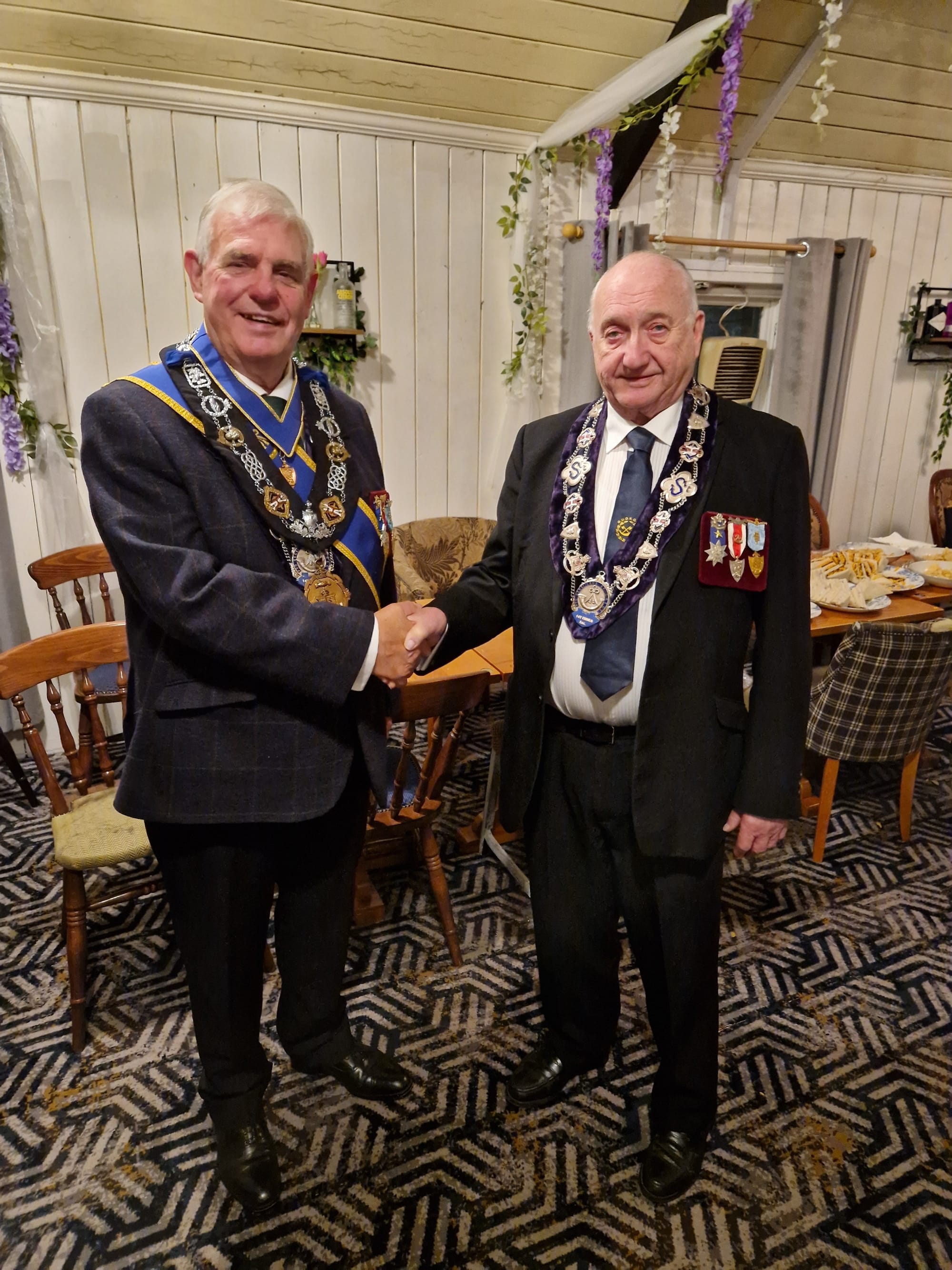 DGKC congratulates Sir Knight Frank Patterson KoS