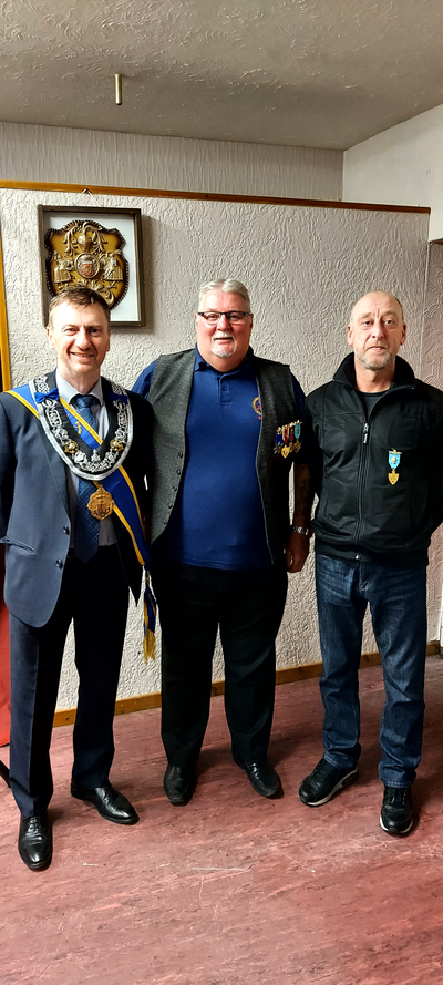 Two New Sir Knights Conferred KOS