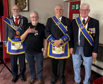 "Jimmy Sticks" promoted to Knight of the KGH