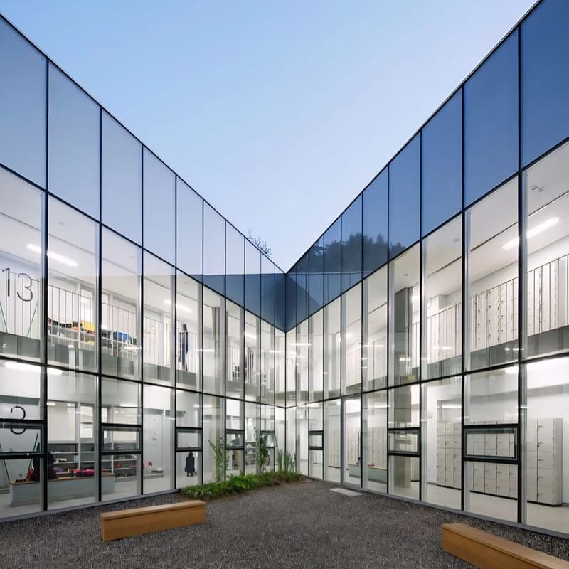 تركيب زجاج سيكوريت واجهات محلات بالرياض