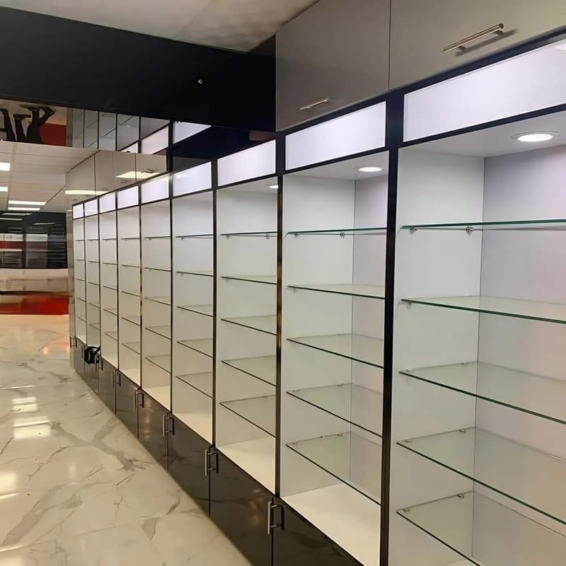 تفصيل وتركيب رفوف زجاج بالرياض