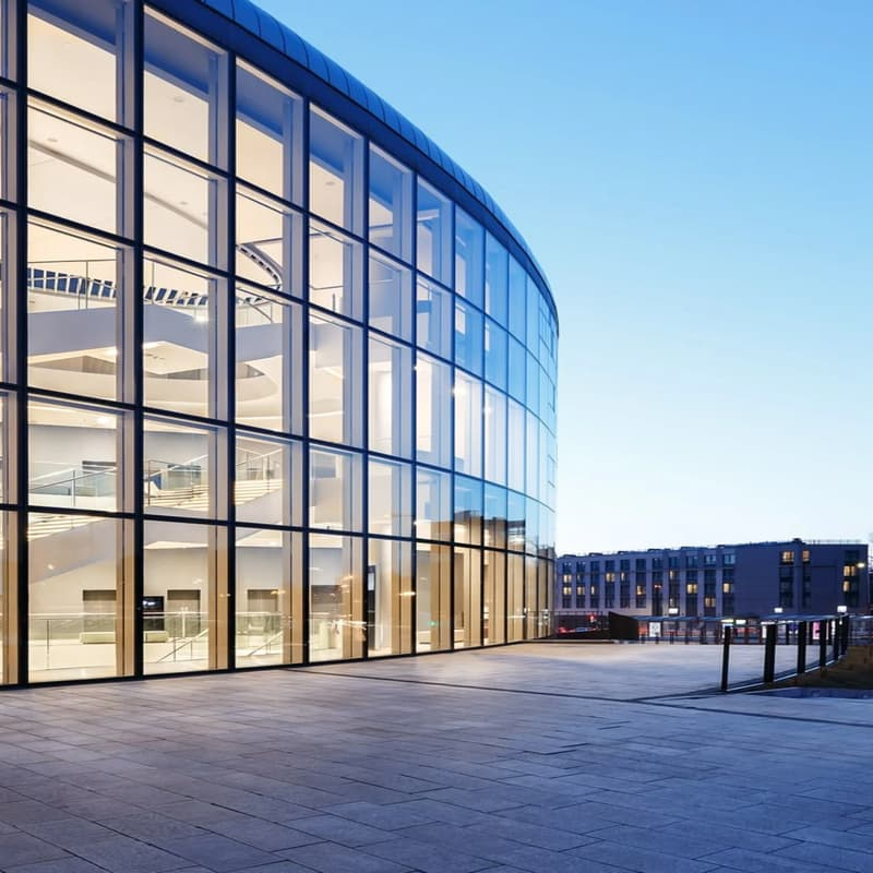 تركيب زجاج استركشر Curtain Wall بالرياض