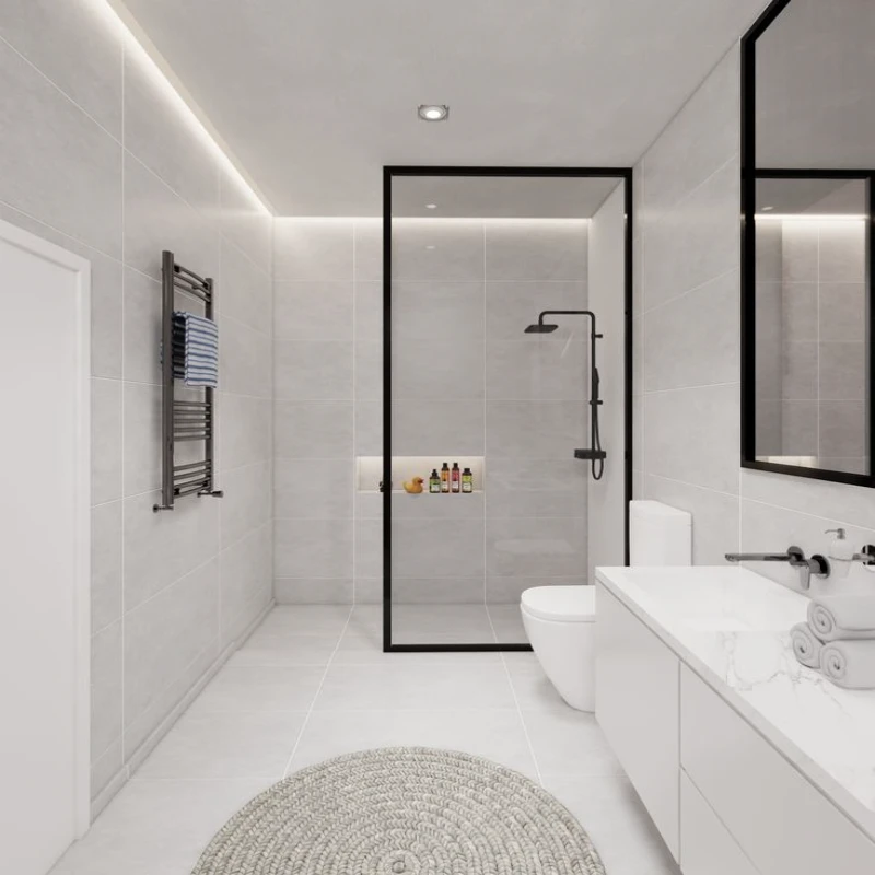 قاطع زجاج للحمام