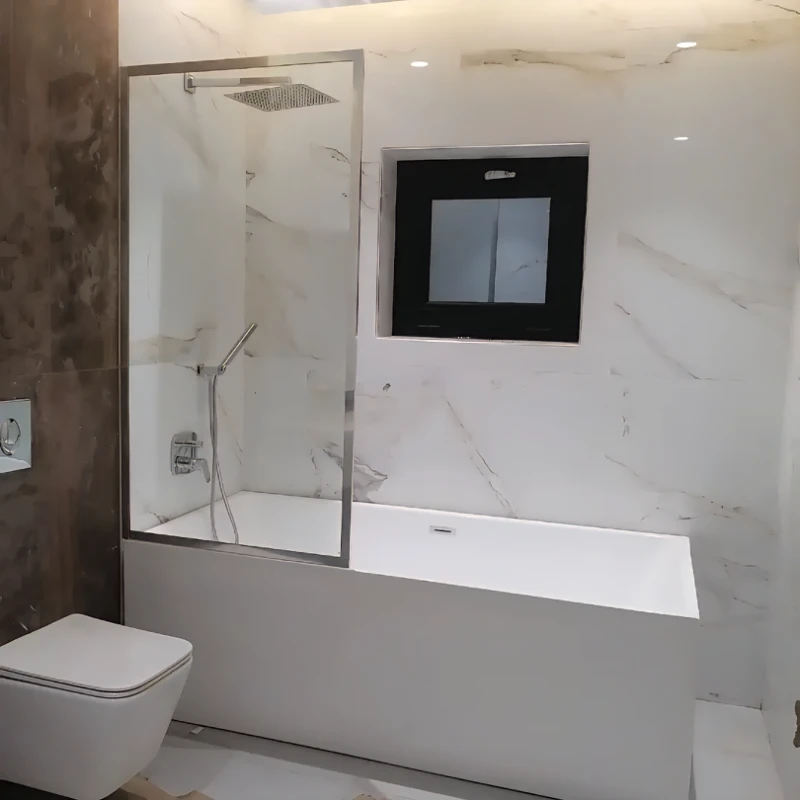 حاجز شاور بلاستيك