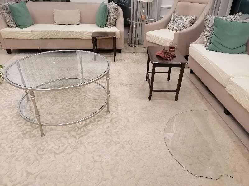 تصليح زجاج للطاوله