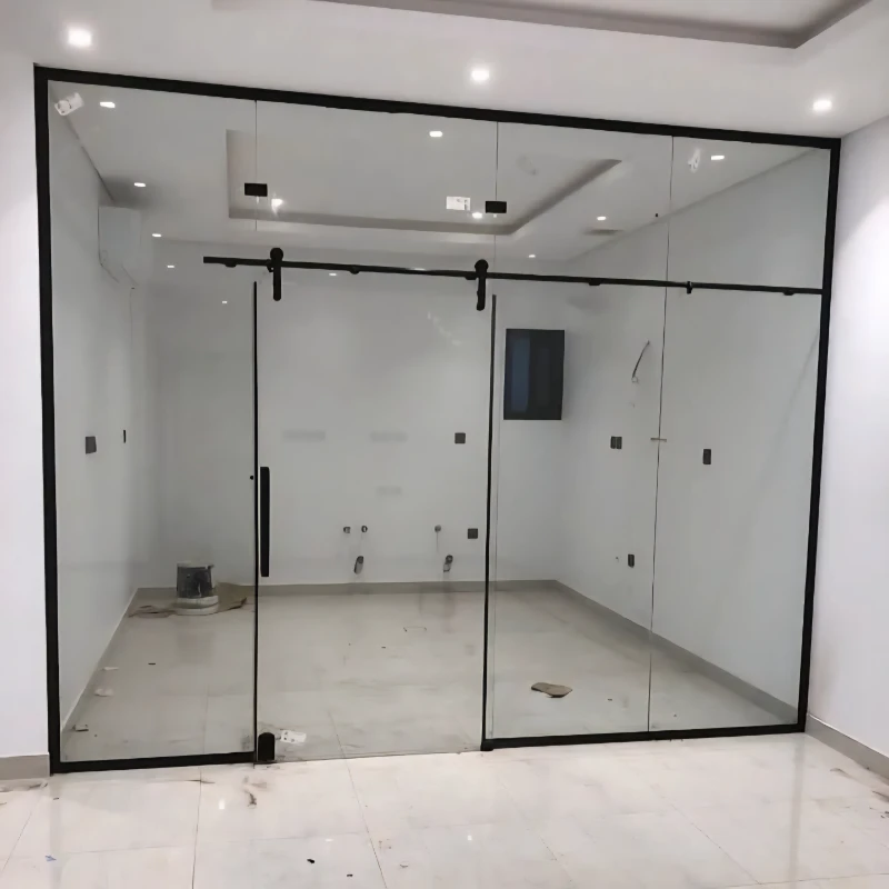 أبواب زجاج سحب