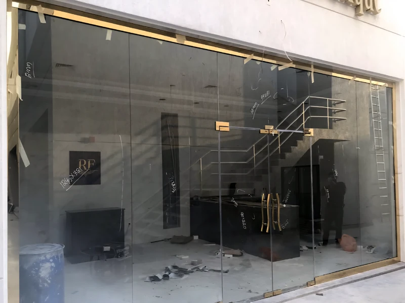 تركيب ابواب زجاج واجهات