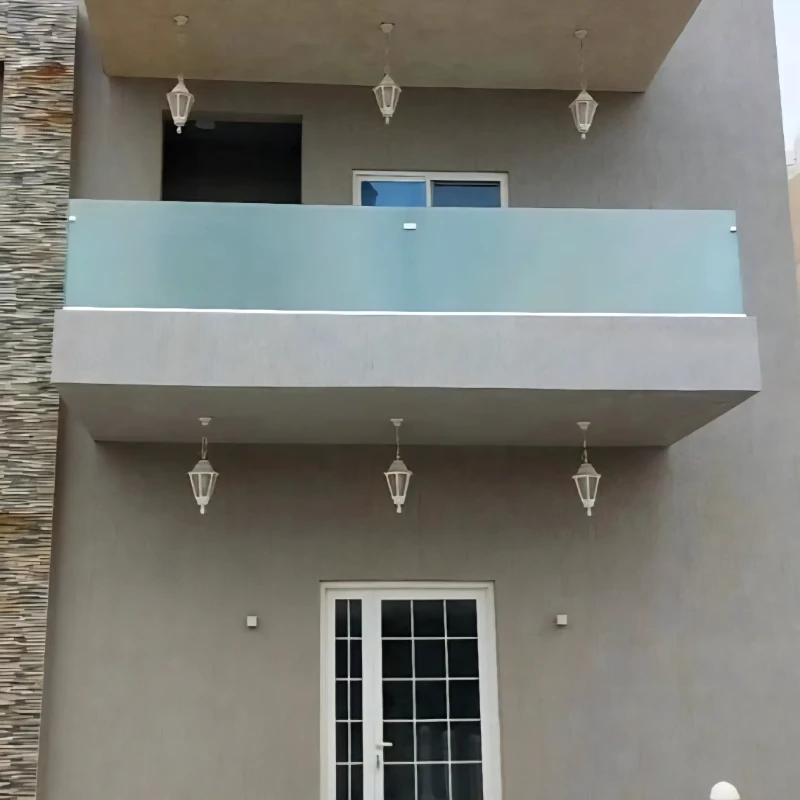 زجاج مثلج للبلكونات