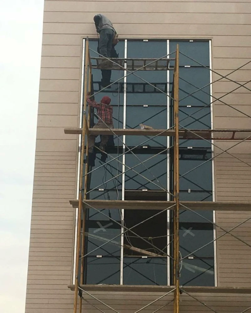 أسعار واجهات زجاج استركشر