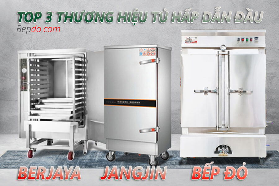 So sánh các thương hiệu tủ hấp cơm công nghiệp chất lượng nhất