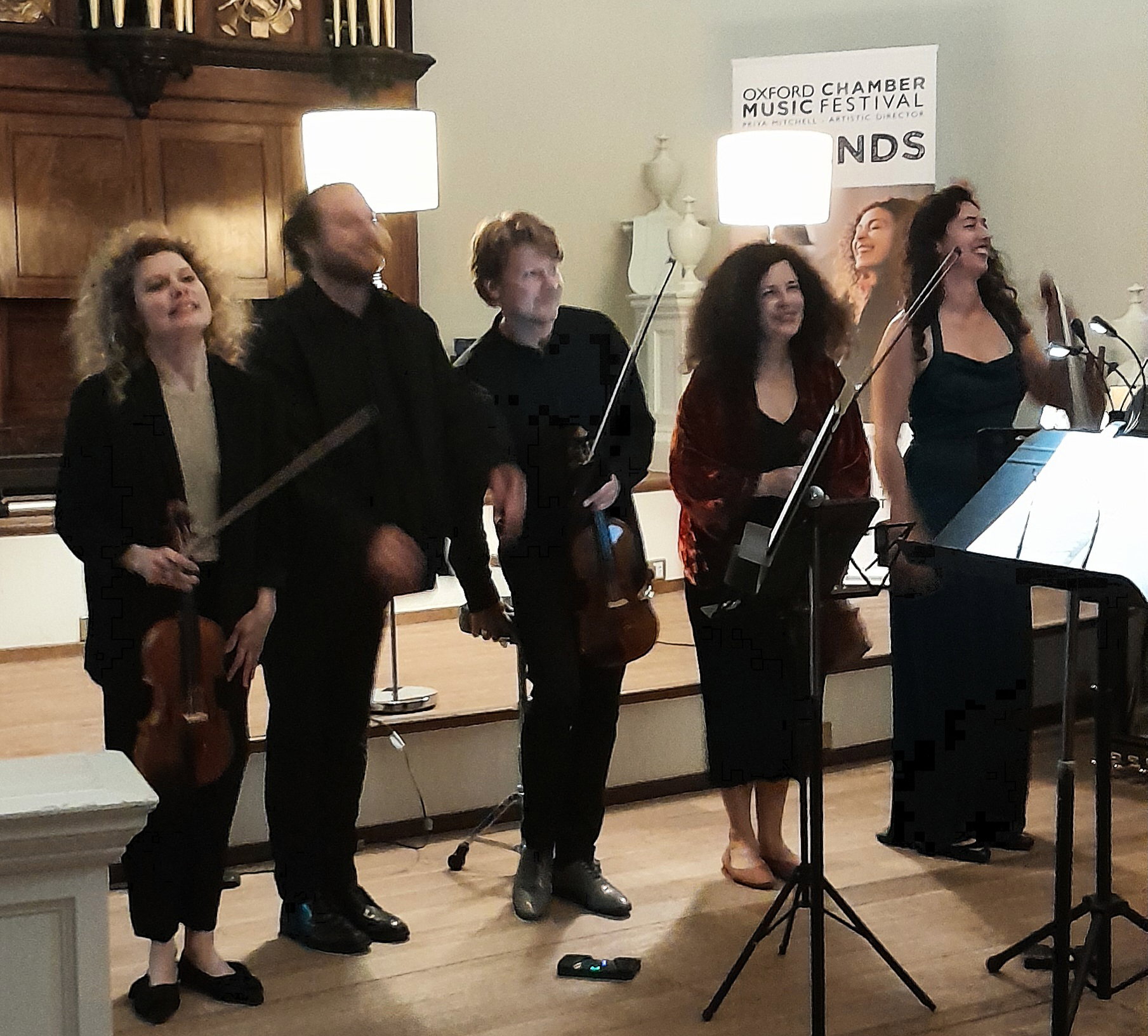 Electrifying. Glass and Gershwin at Oxford Chamber Music Festival.