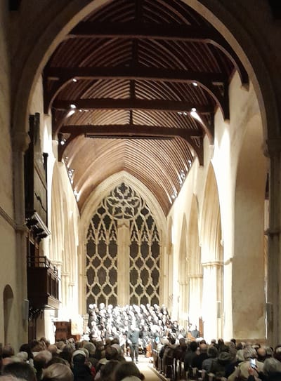 Bach Christmas Oratorio with Instruments of Time and Truth at Dorchester Abbey.