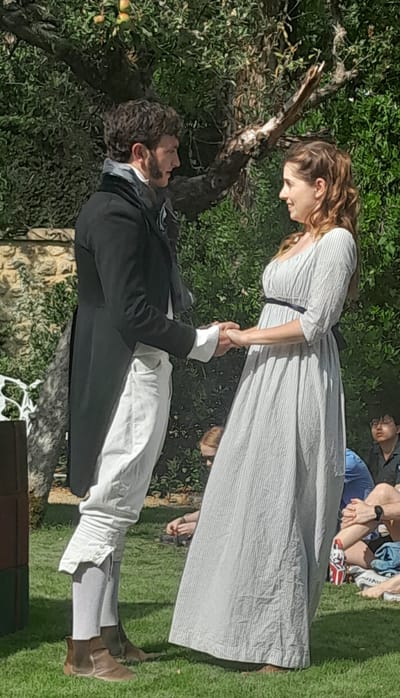 Northanger Abbey performed by Moving Parts Theatre Company at Worcester College, Oxford.