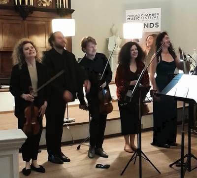 Electrifying. Glass and Gershwin at Oxford Chamber Music Festival.