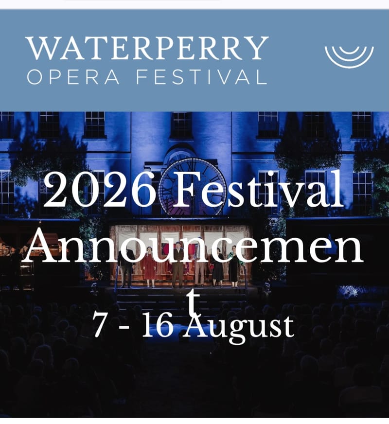 Waterperry Opera Festival 2026